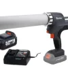 אקדח מרק נטען סוללה אחת 5Ah 18V, מטען מהיר  6.5A