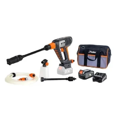 אקדח שטיפה בלחץ נטען 18V כולל סוללה 1.5Ah HUNTER