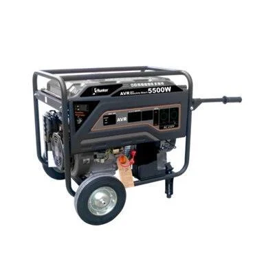 גנרטור AVR 5500W עם גלגלים וידיות Hunter