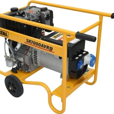 גנרטור דיזל SR7000AVR – 7000W עם מייצב מתח AVR