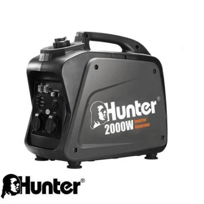 גנרטור מושתק אינוורטר Hunter 2000W
