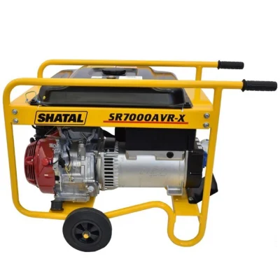 גנרטור7000AVR-XS+מתנע+מ.דלק 25לי