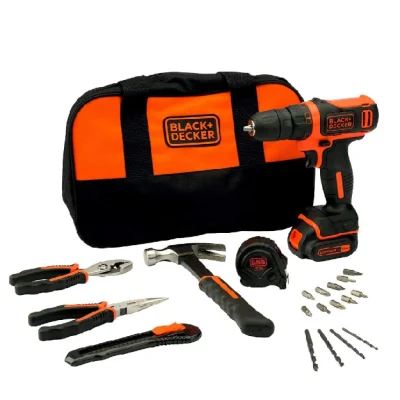 מברגה/מקדחה BLACK&DECKER 10.8V