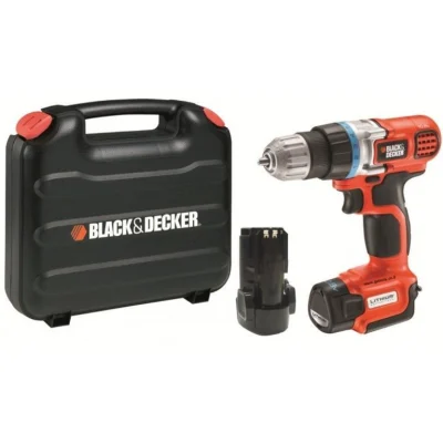 מברגה מקדחה נטענת בלק אנד דקר Black and Decker