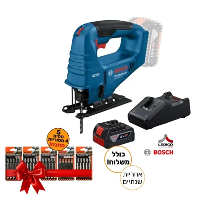 מסור אנכי נטען 18V