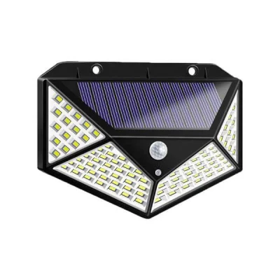 ערכת 4 יחידות תאורה סולארית שבילים SILVER 100LED