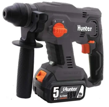 פטישון נטען 18V BL / סוללה 5AH בתיק מטען 6.5A