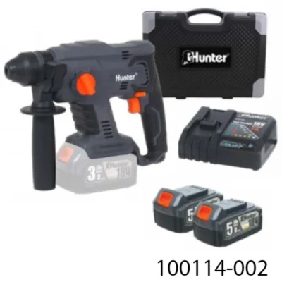 פטישון נטען BL 18V / סוללות 2x5Ah מטען 6.5A במזוודה