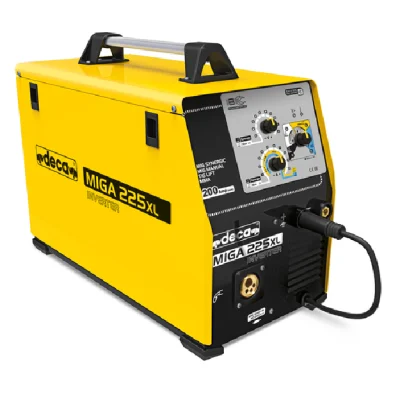 רתכת MIGA225XL מסדרת Synergic מתוצרת Deca