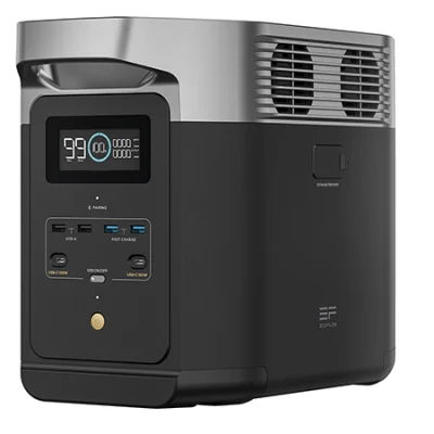 תחנת כח ניידת ECOFLOW DELTA 2000MAX, הספק 2400W, קיבולת 2016Wh