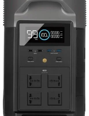תחנת כח ניידת EF DELTA PRO הספק 3600W, קיבולת 3600Wh
